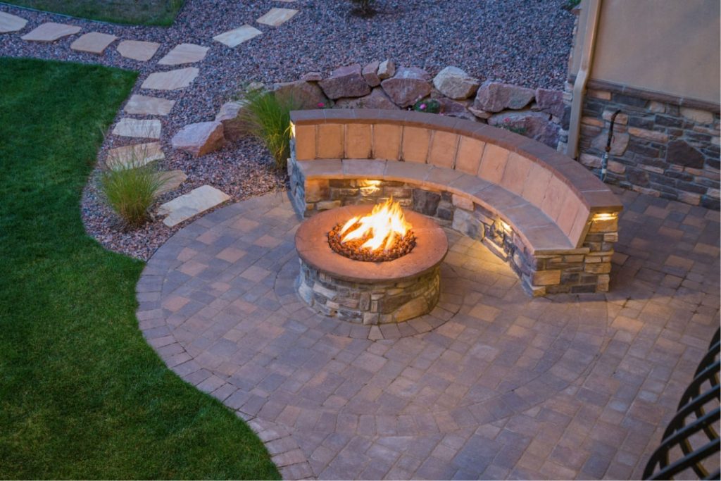 Backyard Fire Feature